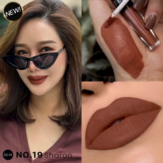 zeeda lip matte #19 น้ำตาลช็อกโกแลต