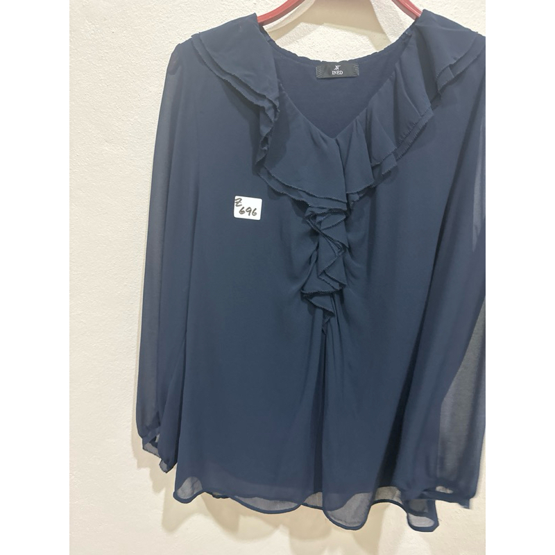 Z696  เสื้อสีกรมเข้ม