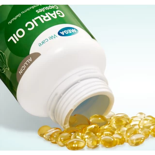 Mega We Care Garlic Oil ( น้ำมันกระเทียม ) ขนาด 100 แคปซูล ผลิตภัณฑ์เสริมอาหาร