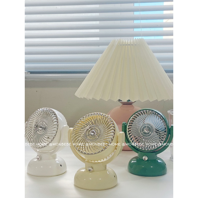 พัดลม พัดลมตั้งโต๊ะ USB Fan ปรับได้90 องศา พร้อมส่ง