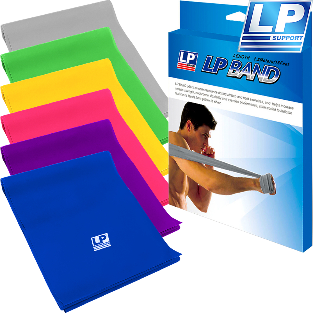 LP SUPPORT LP BAND ยางยืด ยางยืดออกกำลังกาย ยางยืดบริหารกล้ามเนื้อ สายแรงต้าน LP BAND-1.5 METER RESISTANCE BAND