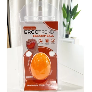Ergotrend Egg grip ball ลูกบอลยางยืดบริหารนิ้วมือ
