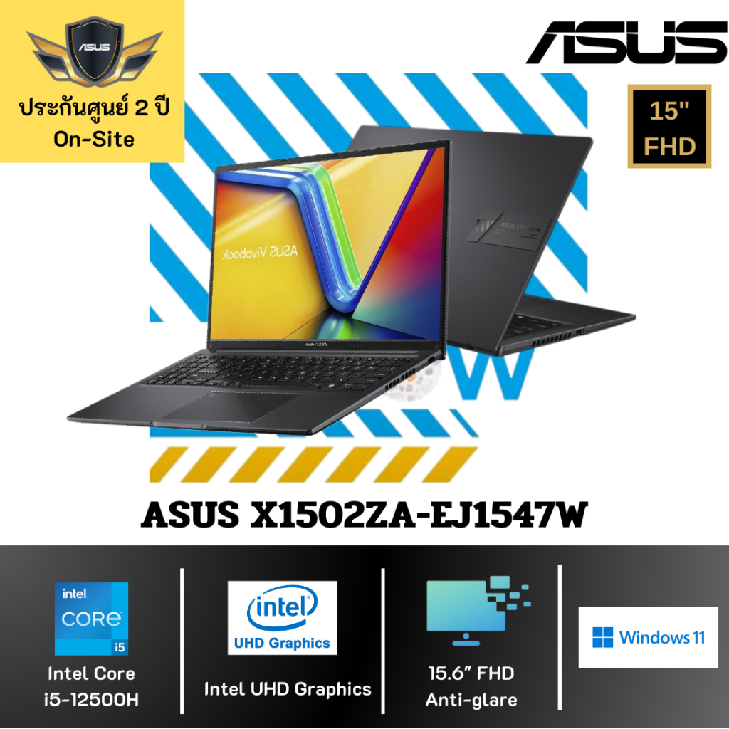 ASUS Notebook Vivobook 15 X1502ZA-EJ1547W Intel Core i5-12500H 8GB 512GB 15.6"FHD Win11  2Y