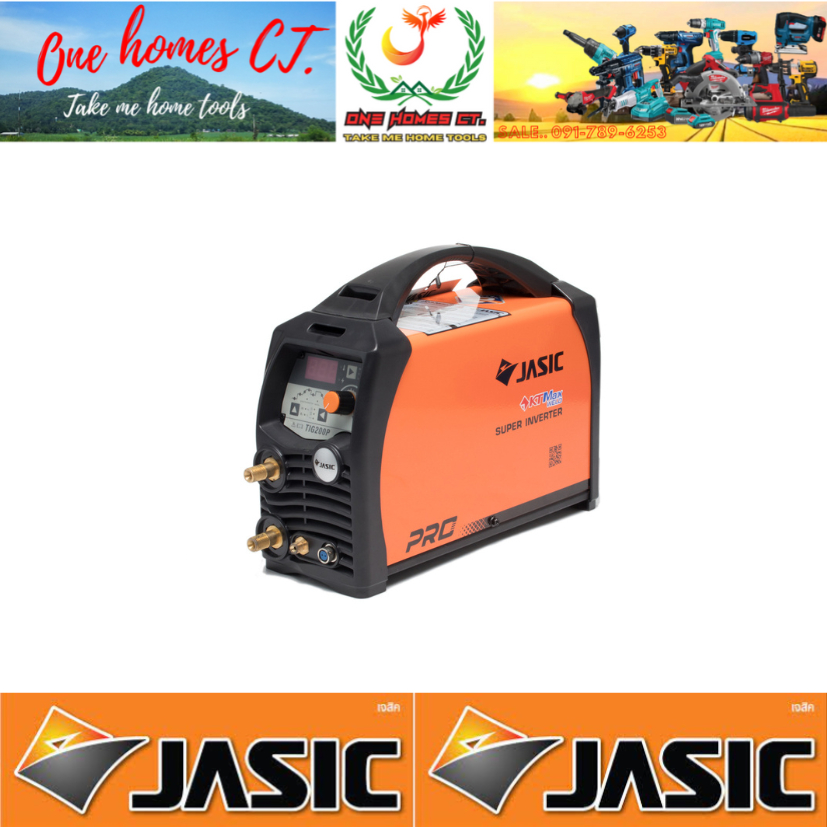 JASICเครื่องเชื่อม รุ่น TIG200P W212 (TIG PULSE) # ออก..ใบเสร็จ-ใบกำกับภาษี..ได้ครับ..