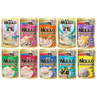 [ยกโหล 12ซอง] Nekko อาหารแมว แบบเปียก ครบทุกรส