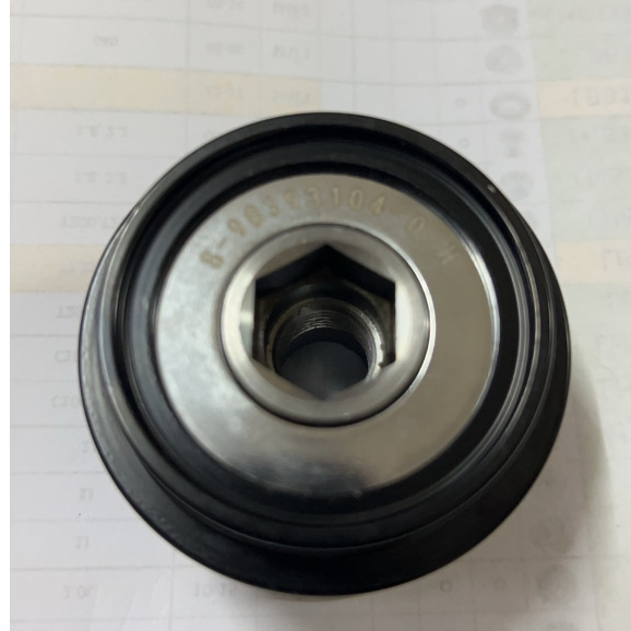 มู่เล่ไดชาร์ท แบบฟรีล็อค ยี่ห้อ HI-BRID DMAX 1.9 BLUE POWER ปี2018 ร่อง 7PK 8-98393104-0 (IU300-4302)
