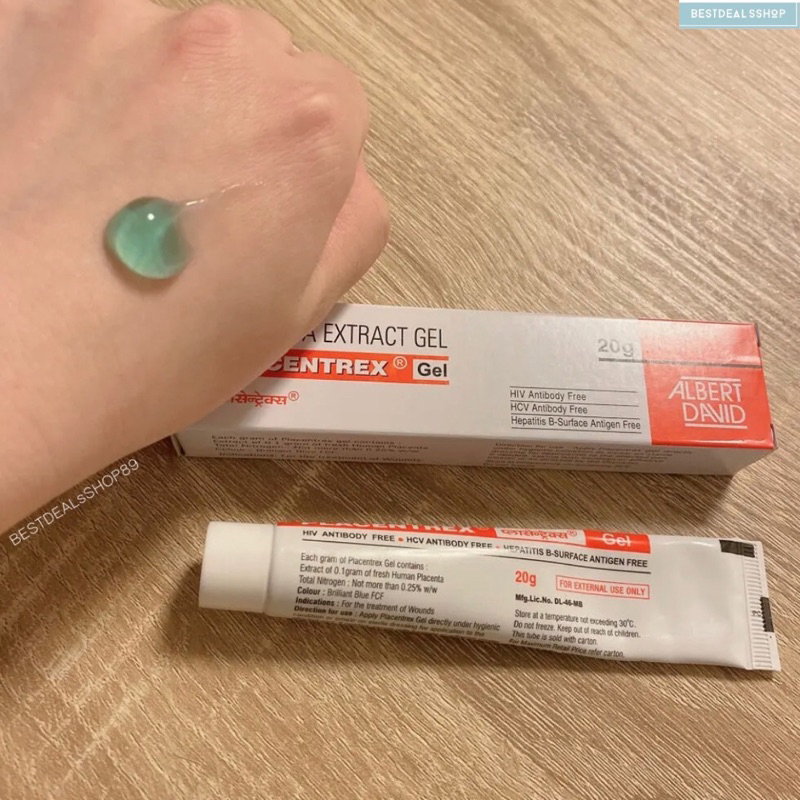 พร้อมส่งมี CODE เงินคืน 15%|PLACENTREX PlacentaExtractGel เจลหน้าเด็กสินค้าแนะนำ!!(ราคา 1 กล่อง)