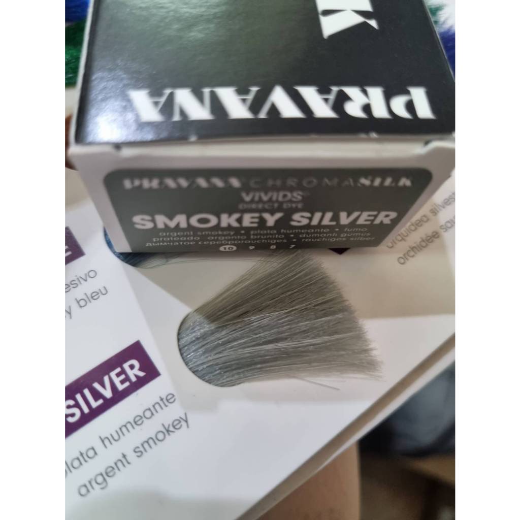 Pravana Vivid hair color creme 90ml สีเคลือบชนิดปราศจากแอมโมเนียมีเม็ดสีติดทนมีกลินหอม ระบุสีก่อนสั่ง