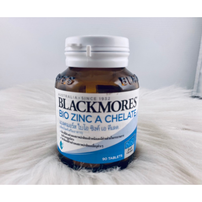 [พร้อมส่ง] ✅ Blackmores bio zinc a chelate ซิงค์ 90 เม็ด