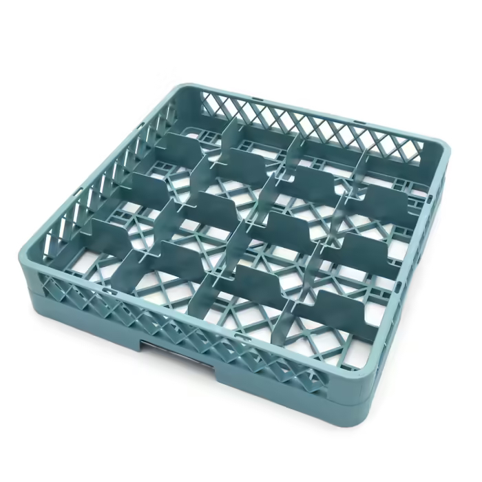 ลังคว่ำแก้ว ลังใส่จาน 64หมุด 25หมุด ลังล้างแก้ว Dishwasher Plate Rack - 50 x 50cm - รูปที่ 7