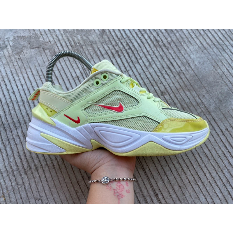 Sz.36.5/23 ซม.NIKE M2K TEKNO IN “BARELY VOLT” มือสองของแท้ 100%