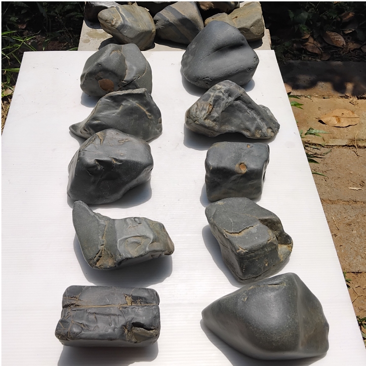 หินแม่น้ำ---รูปทรงก้อน--ก้อนใหญ่คัดฟอร์ม---เหมาะสำหรับใชัตกแต่งตู้ปลาสวยงาม และงานTerrariumต่างๆ - รูปที่ 2