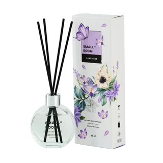 BONSOIR HOME | ก้านไม้หอม SMALLROOM DIFFUSER กลิ่น LAVENDER 60 ML น้ำหอมปรับอากาศ น้ำหอมห้อง ไม้หอม ห้องหอม