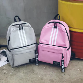 【พร้อมส่ง】เวอร์ชั่นเกาหลีของกระเป๋าเป้สะพายหลังความจุขนาดใหญ่วิทยาเขตนักเรียนแฟชั่นชายน้ำเยาวชนโรงเรียนมัธยมกระเป๋าเป้ส