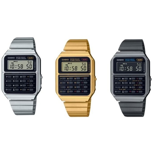 Casio นาฬิกาข้อมือ รุ่น CA-500WE,CA-500WEG,CA-500WEGG,CA-500WE-1A,CA-500WEGG-1B,CA-500WEG-1A