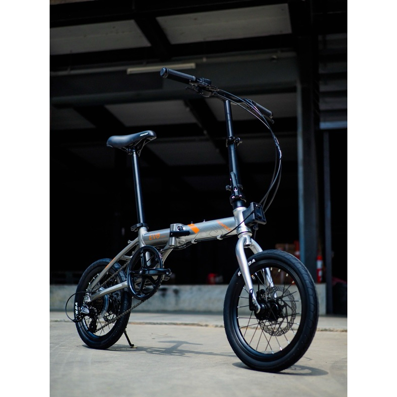 รถจักรยานพับได้ Folding Bike วงล้อ16นิ้ว Richter รุ่น Evo (New 2024) รับประกัน 5 ปี ทุกเพศทุกวัย