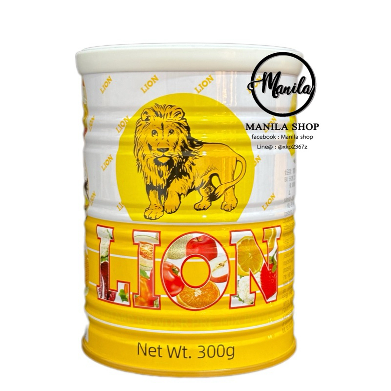 ผงคัสตาร์ด แป้งคัสตาร์ด Custard Powder 吉士粉 ตรา Lion สำหรับทำขนม แบรนด์ขึ้นชื่อในฮ่องกง เมืองแห่งติ่มซำ 300g