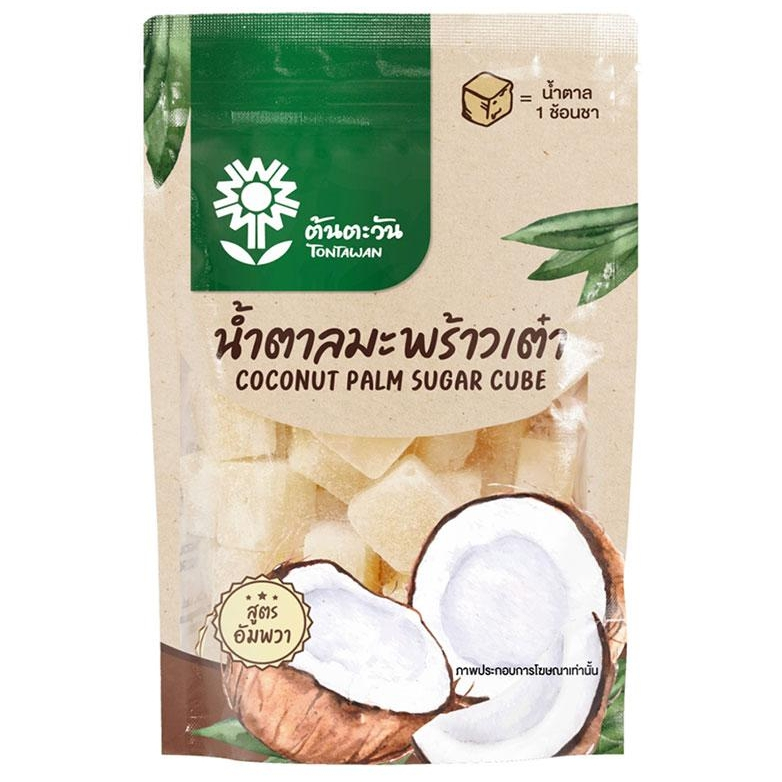 ต้นตะวัน น้ําตาลมะพร้าวเต๋า 150 กรัม