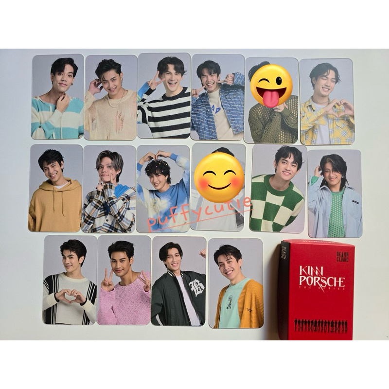 Card นักแสดง kinnporsche the series กล่องแดง #kinnporsche
