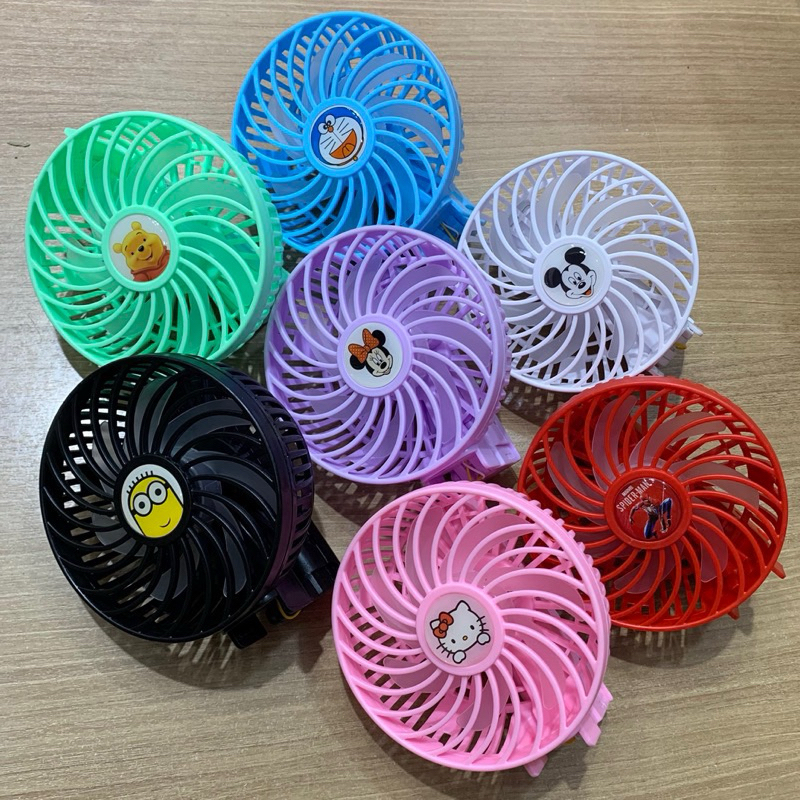 🔥 พัดลม​ USB.Eloop​ พัดลม​พกพา​ handy mini​ Fan.พัดลม​มือจับ​พับได้ ​ชาร์จ​เก็บ​แบตเตอรี่​ได้ ขนาด 110*11.5*85 mm