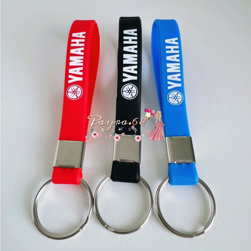 พวงกุญแจซิลิโคน โลโก้YAMAHA ดีไซน์เรียบหรู