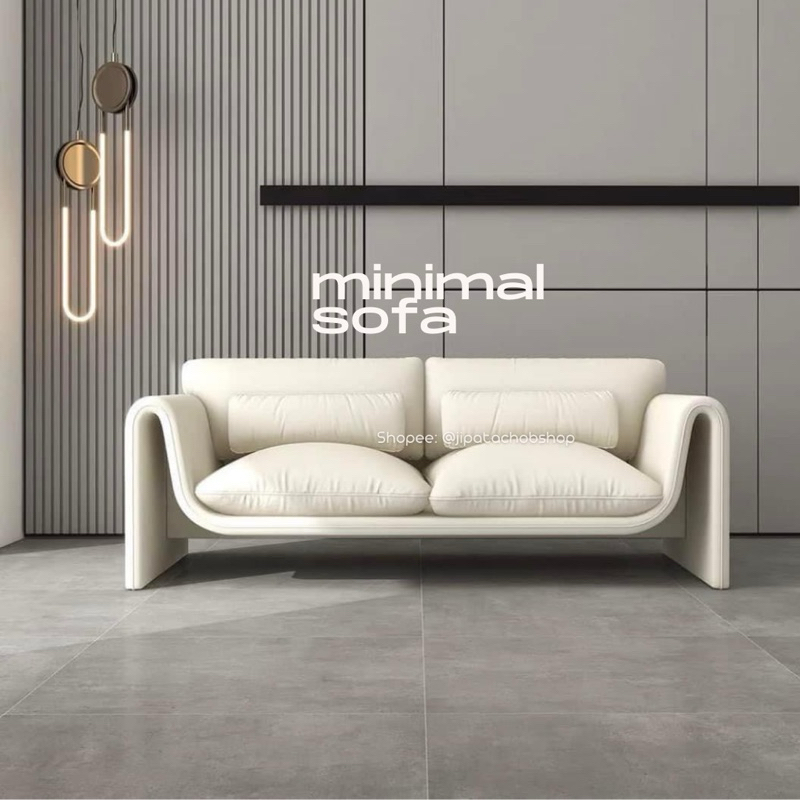 JIPATACHOBSHOP | minimal lamb sofa 🐑 โซฟาขนแกะ โซฟาสไตล์เกาหลี
