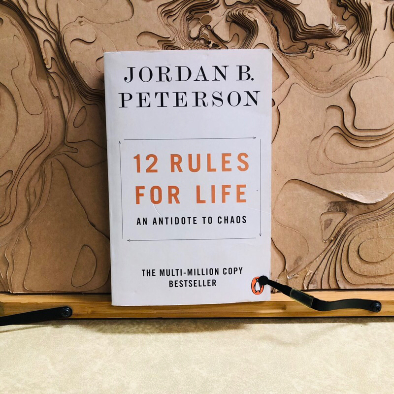 จ989 JORDAN B. PETERSON  12 RULES FOR LIFE  AN ANTIDOTE TO CHAOS