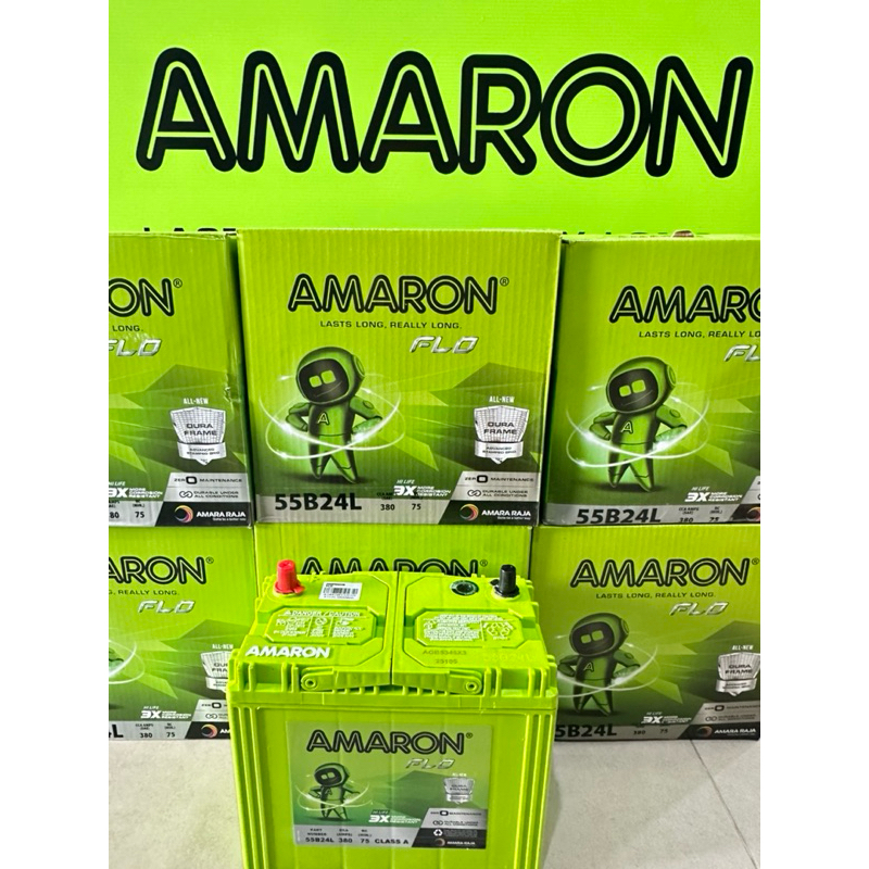 แพ็คเก็จสีใหม่มากAmaron55B24L-50แอมป์ ขนาดกว้าง12ยาว24lเซนติเมตร