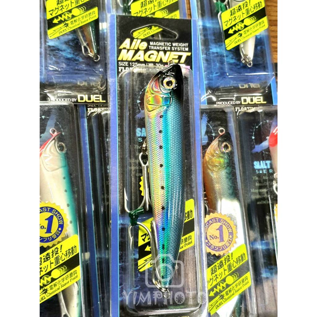 DUEL Aile MAGNET 125 SB 30g. Floating(ลอย) 125SB เหยื่อตกปลา ดูเอล ของแท้