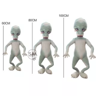 SM.ตุ๊กตาเอเลี่ยน ตุ๊กตาบูรพา ของเล่น หมอนข้าง วางโซฟา ของขวัญ พร้อมส่งในไทย