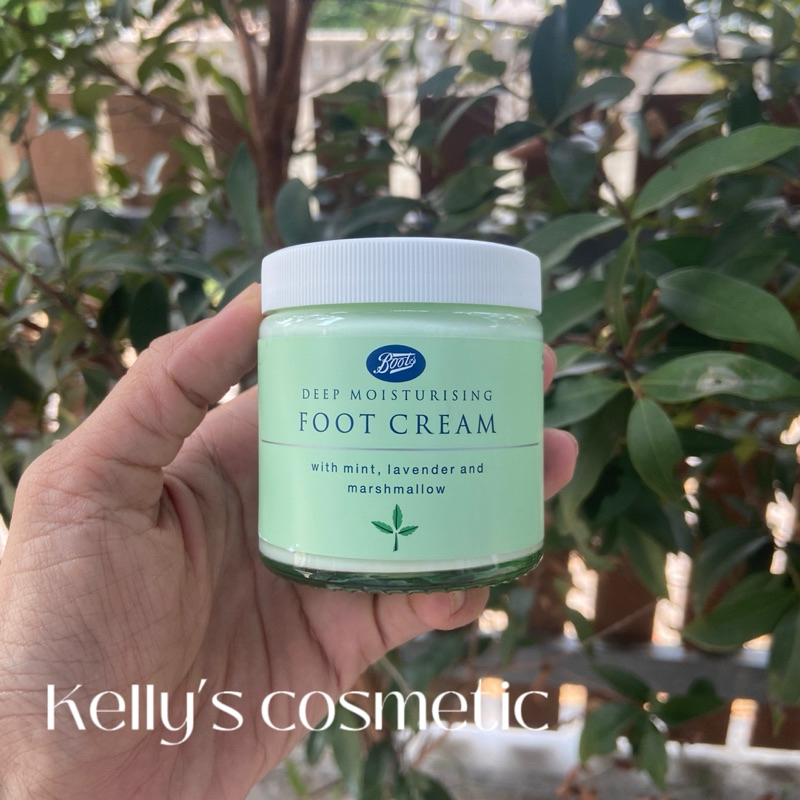 <<Kelly’s Shop>> Boots Deep Moisturising Foot Creamบู๊ทส์ ฟูตแคร์ ดีพ มอยส์เจอไรซิ่ง ฟุต ครีม 100 ม.ล.