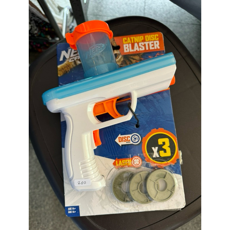 ของเล่นแมว Catnip Disc Blaster Laser Chase