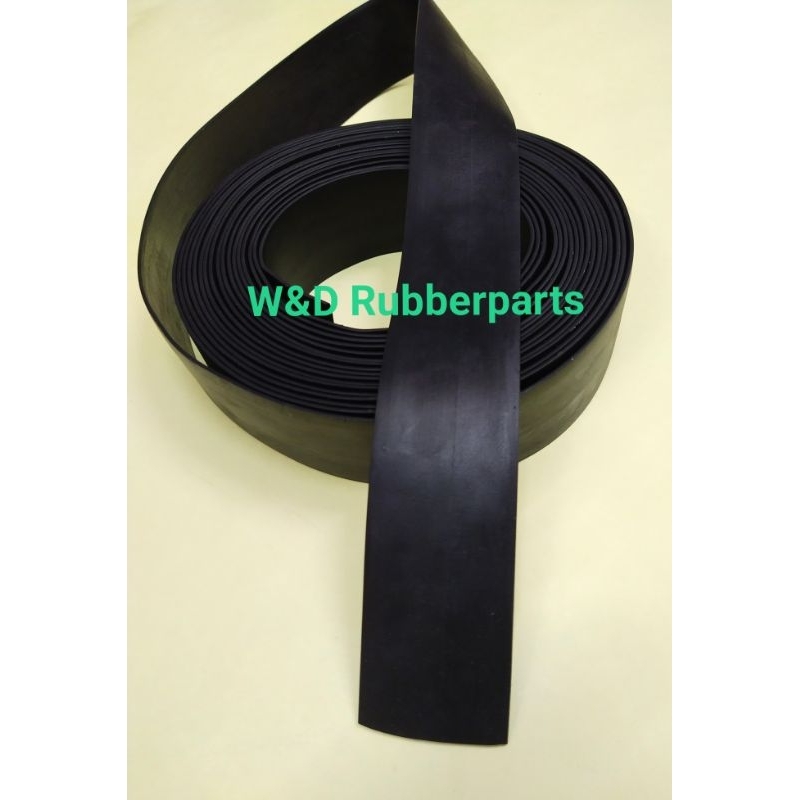 ยางแบน ยางเส้น ยางปิดขอบ แผ่นยาง หนา 5 มิล (ราคา ต่อเมตร)