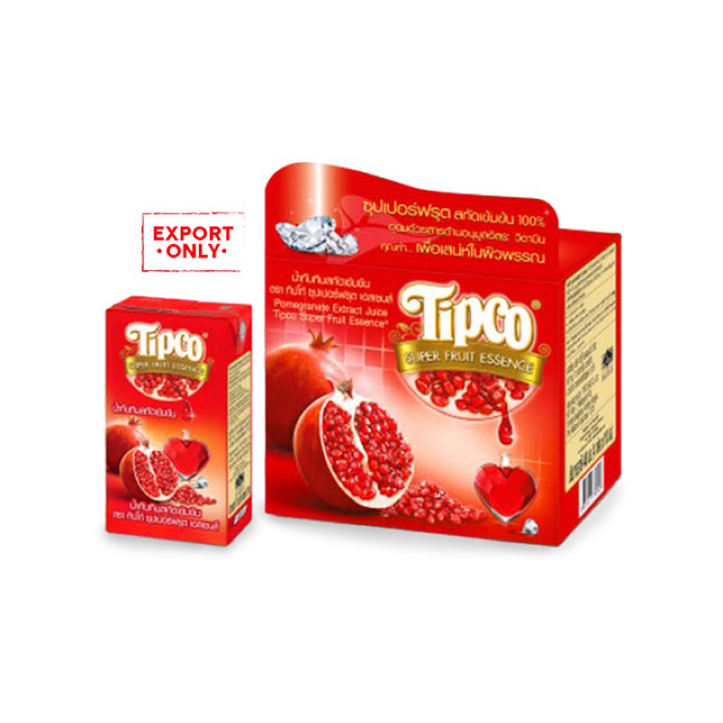 F/T Tipco super fruit essence ทิปโก้ น้ำทับทิมสกัดเข้มข้น 440 มล.