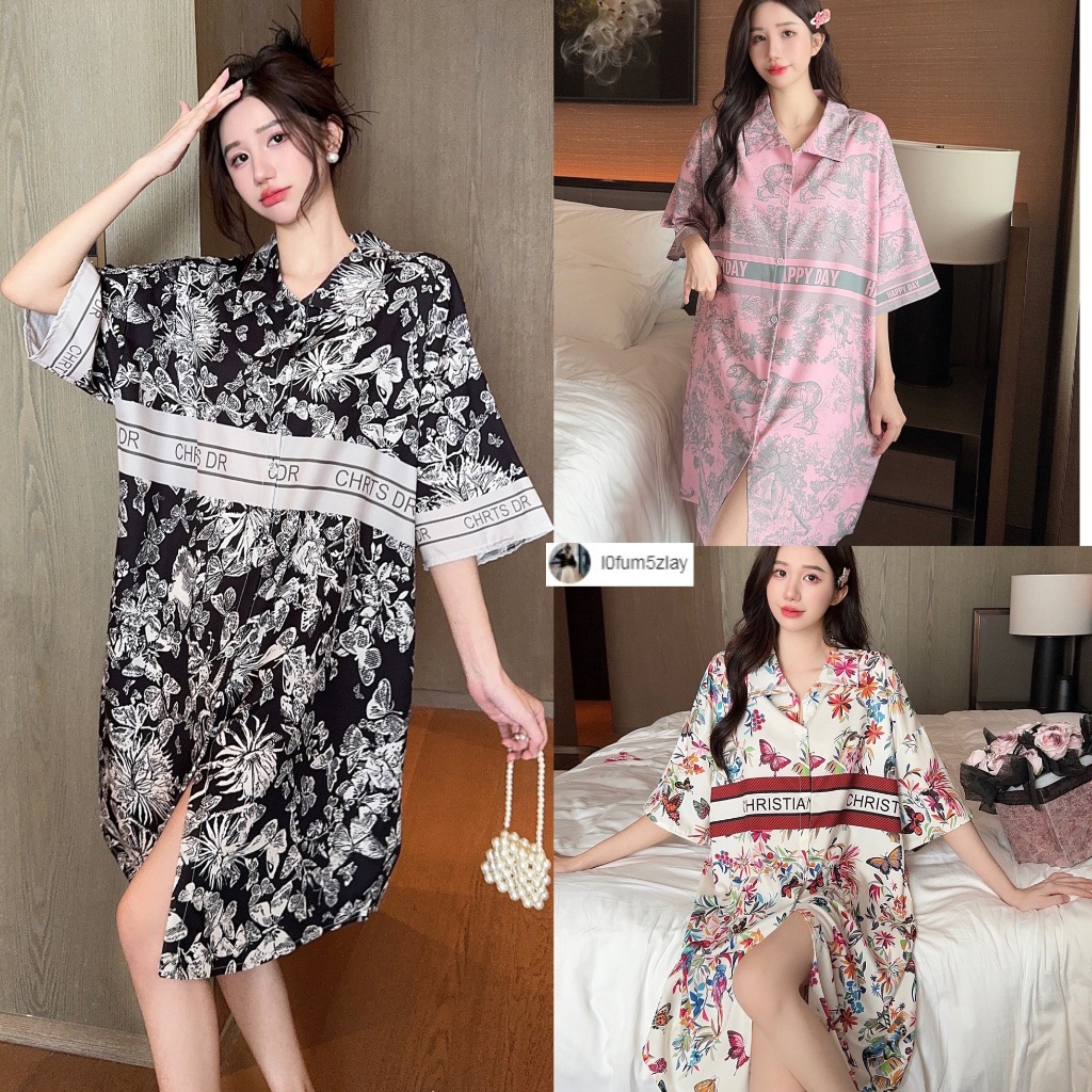 (ราคาถูกที่สุด)ขนาดรอบอก 46 นิ้ว， ชุดนอนเวอร์ชั่นเกาหลี， กระโปรงสวย ๆ， กระโปรงสวย ๆ ， ผ้าฝ้าย ，ชุดนอนยอดนิยม