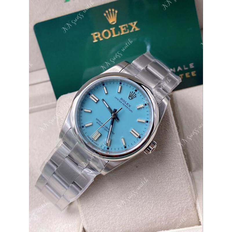 นาฬิกาข้อมือ RL 36mm cc op tiffany blue