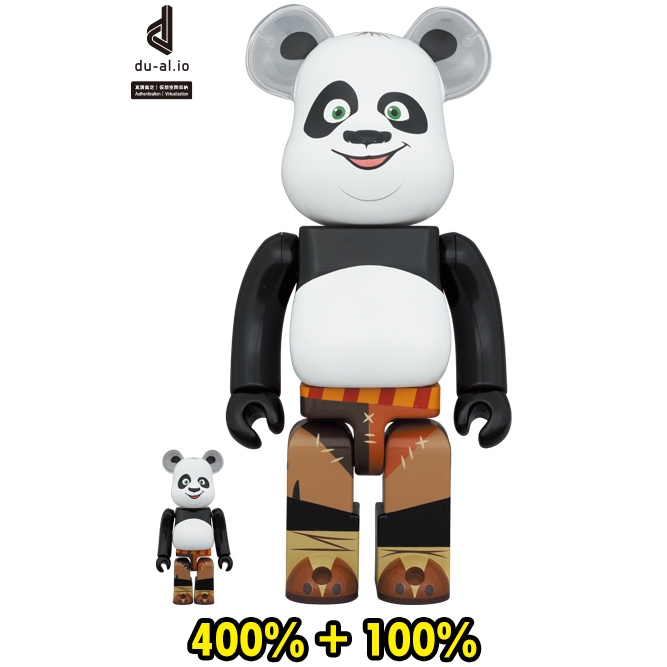 BE@RBRICK Kung Fu Panda 100％ & 400％ (TC)  สินค้าใหม่