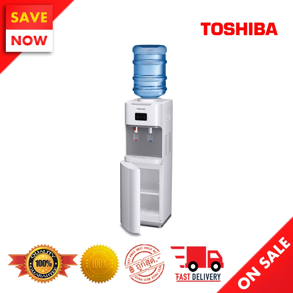 ⚡ Best Sale ⚡ TOSHIBA เครื่องทำน้ำร้อน-น้ำเย็น รุ่น RWF-W1664TK(W1) (ไม่รวมถัง)