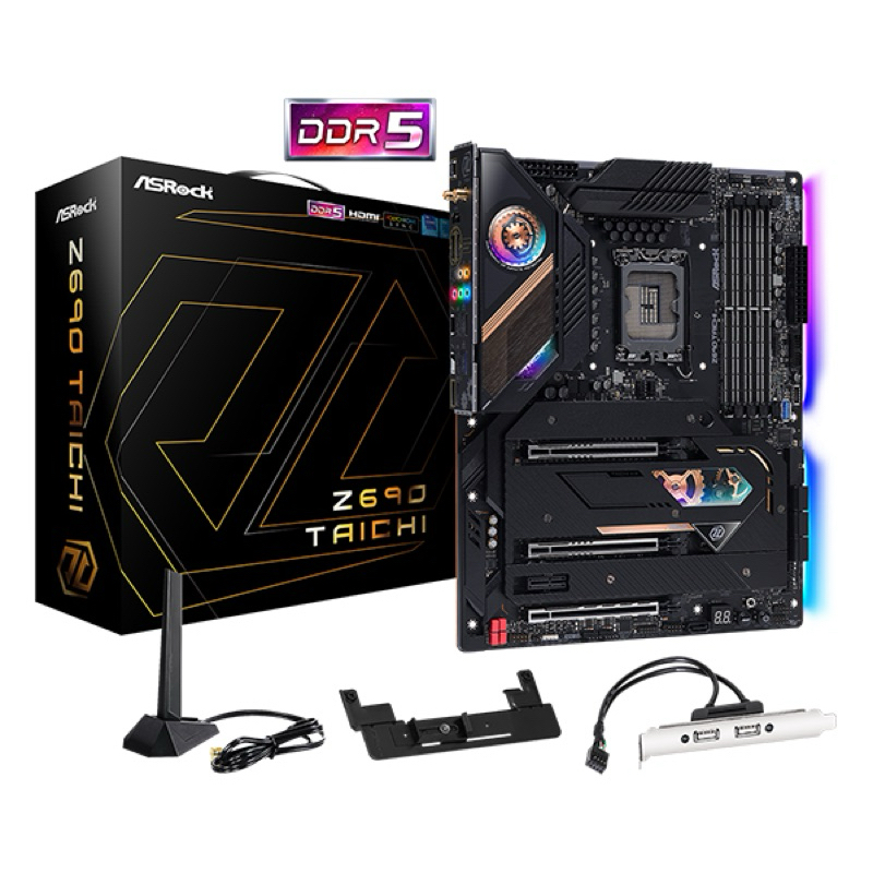 MAINBOARD (เมนบอร์ด) 1700 ASROCK Z690 TAICHI WIFI (DDR5) ตัวท็อป พร้อมส่ง