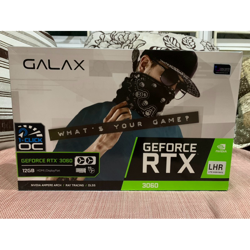 กล่องการ์ดจอ Galax Geforce RTX 3060