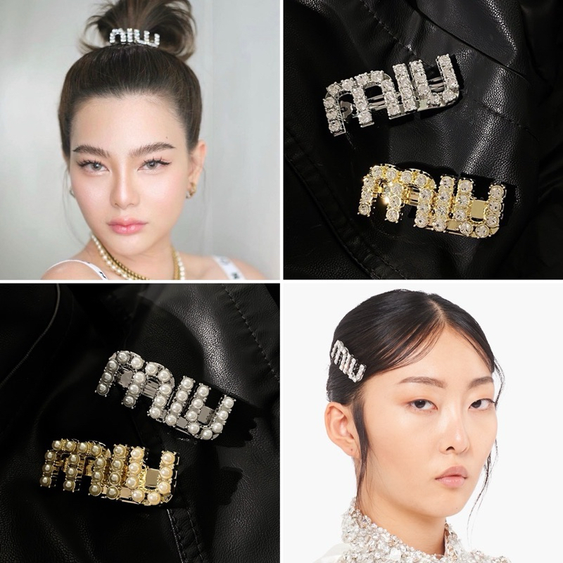 กิ๊บติดผมเพชรสไตล์ miumiu