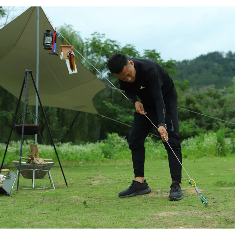สปริงกันลมกระชาก สำหรับกางเต้นท์ ลดแรงกระชากลม thumbnail 4