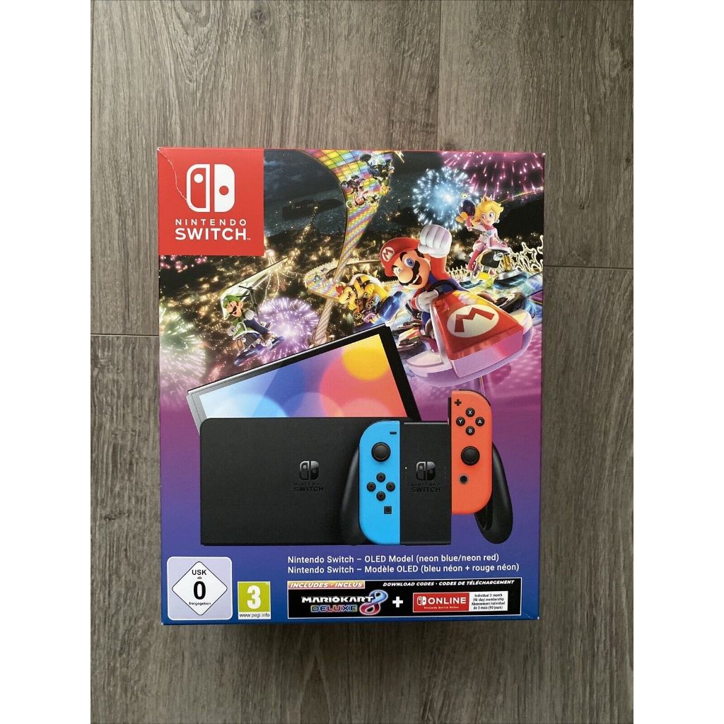 NINTENDO SWITCH OLED + MARIO KART 8 DELUXE SPECIAL EDITION