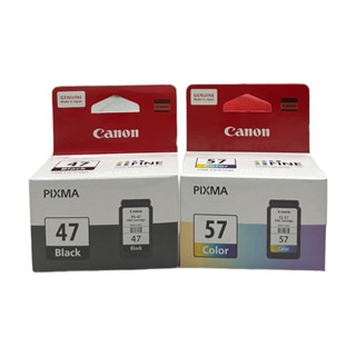 หมึกแท้ Canon 47 Bk Canon 57 CO ของแท้ 100%