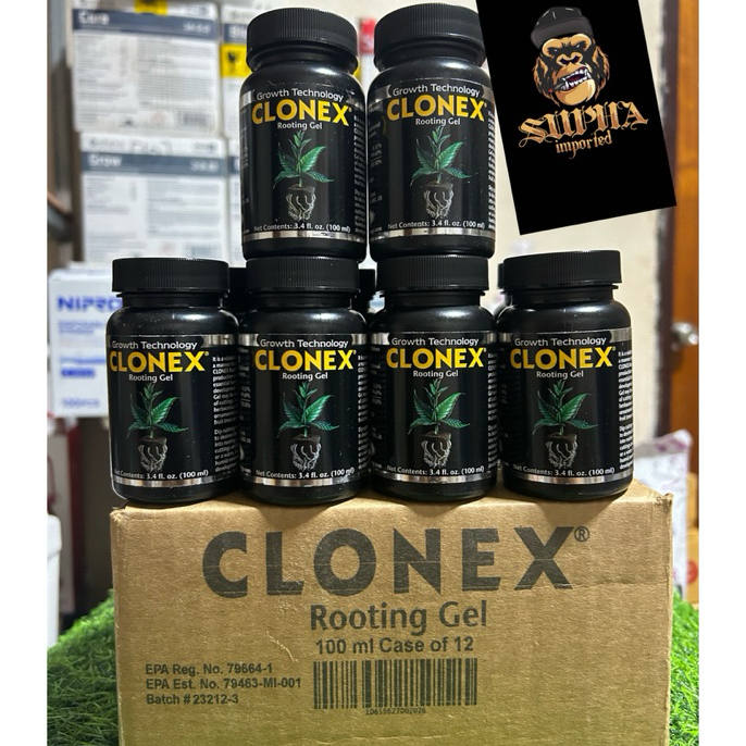(ขวดแท้) Clonex Rooting Gel 100 ML น้ำยาเร่งราก เจลเร่งราก เพิ่มอัตราการงอก ของแท้