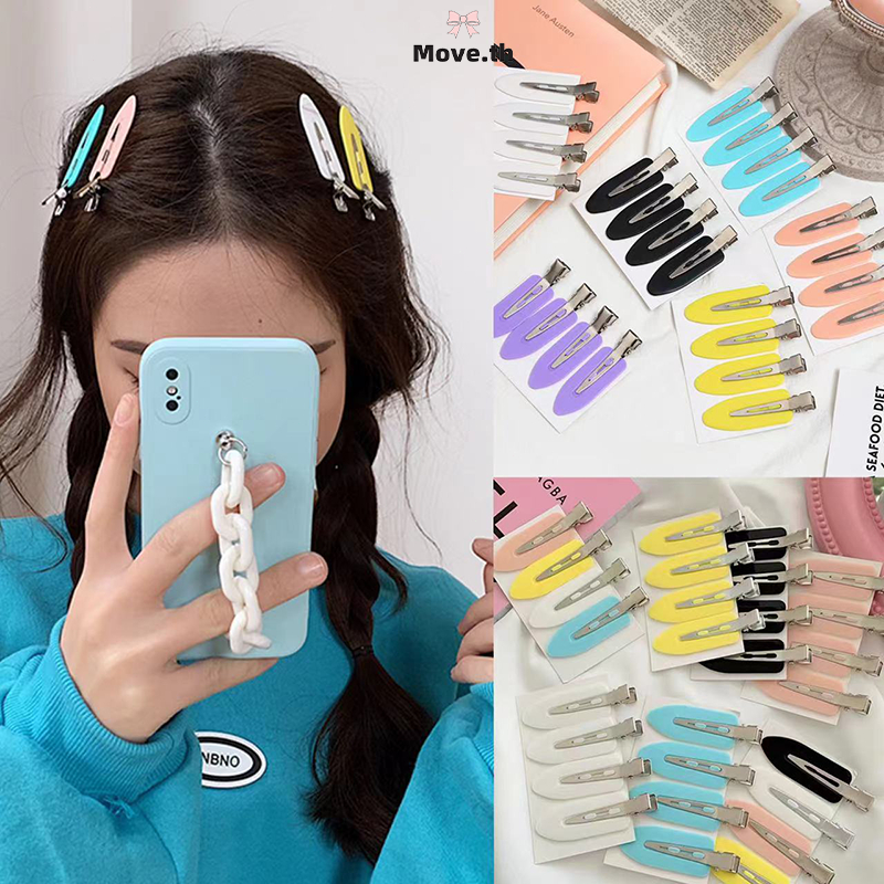 ส่งเร็วจากไทย🚚1บาทกิ๊บหนีบผม สีแคนดี้ BBคลิปด้านข้าง น่ารักหวาน สไตล์เกาหลีเรียบง่าย สำหรับผู้หญิง หน้าม้า กิ๊บติดผม-Mov
