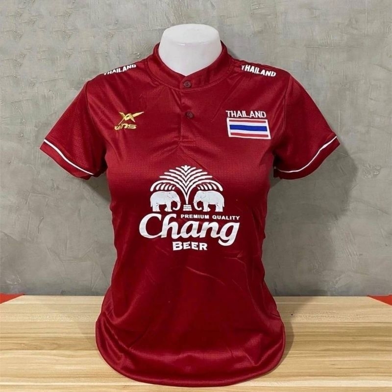 เสื้อกีฬาผู้หญิงคอจีน แฟชั่น ฟรีไซส์ อก 32-38 (ป้ายแขวนXL) - รูปที่ 4