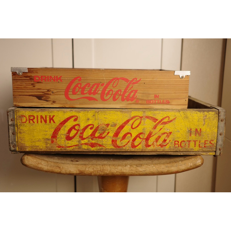 ลังใส่ขวดCoca-Cola ของเก่าสะสม