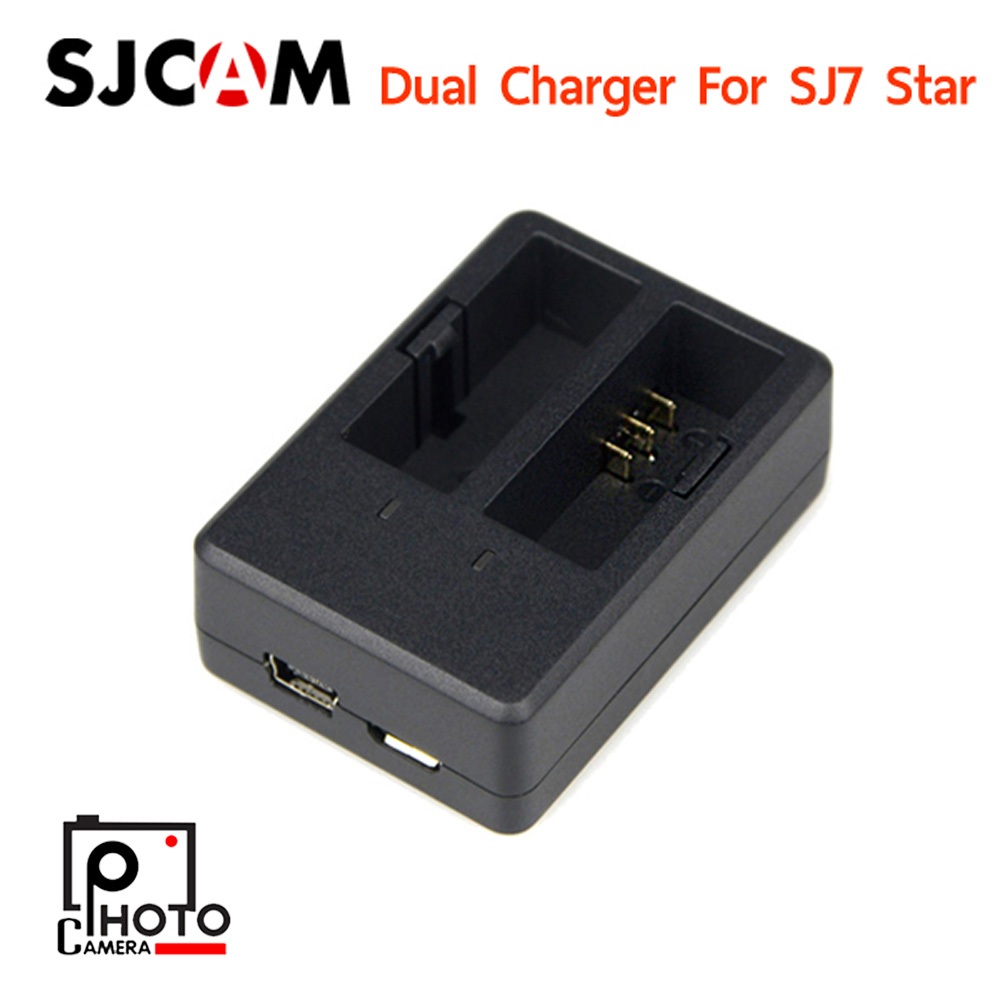 SJCAM DUAL CHARGER FOR SJ7 STAR แท่นชาร์จคู่