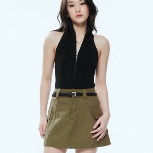 WEEKEND WARDROBE - Petite Skirt กระโปรผ้า cotton twill